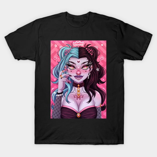 Vampire Queen T-Shirt by PeppermintKamz